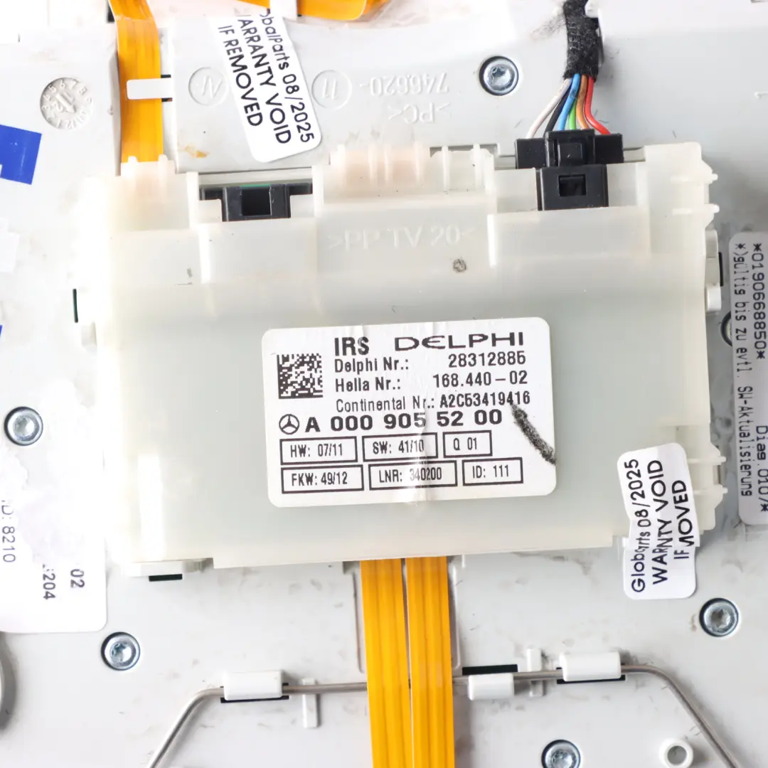 Headliner Courtesy Roof Interior Light Lamp Panel to Mercedes S204 with Part number A2049009702 Mercedes S204 Headliner Courtesy Roof Interior Light Lamp Panel - SKU A2049009702 - Part number A2049009702