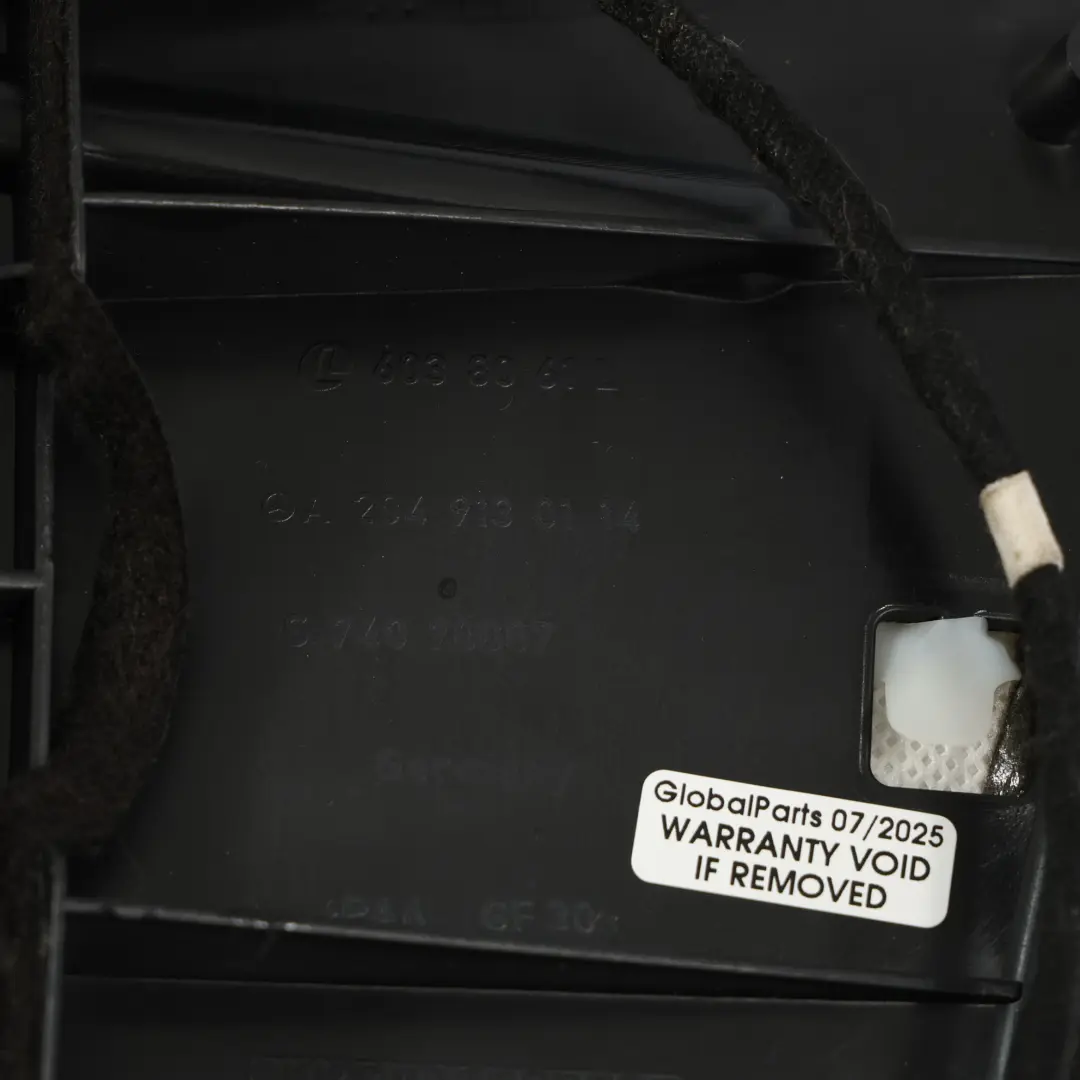 Mercedes W204 C209 Almohadilla Delantero Soporte Lumbar Derecha - SKU A2049100038 - Número de pieza A2049100038