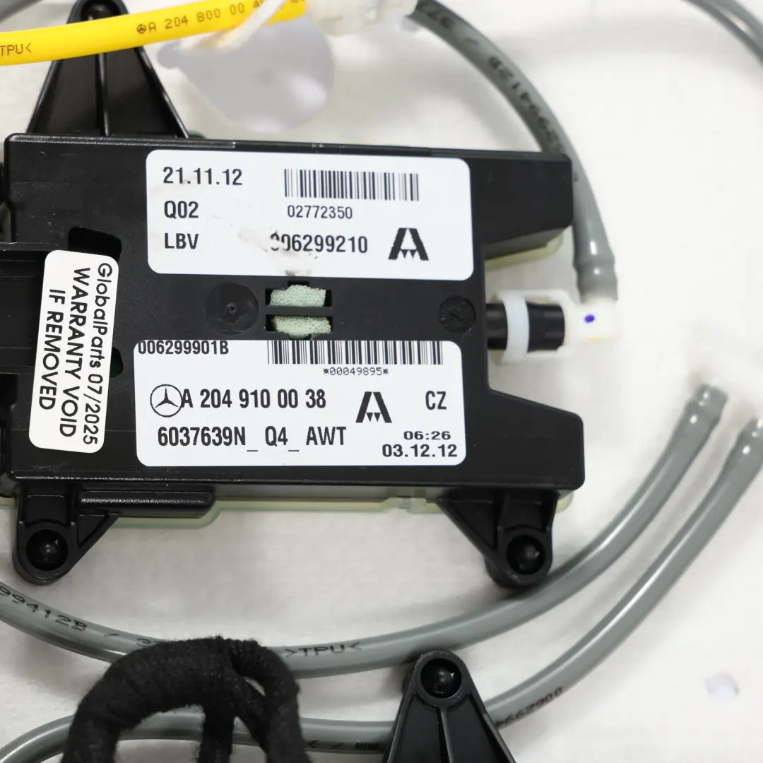 Mercedes W204 C209 Front Seat Pad Lumbar Support Pump Right O/S - SKU A2049100038 - Part number A2049100038