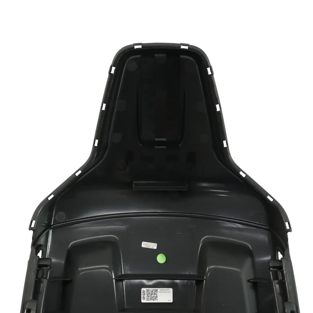 Backrest Rear Trim Panel Mounting to Mercedes S204 Seat with Part number A2049100339 Mercedes S204 Seat Backrest Rear Trim Panel Mounting - SKU A2049100339 - Part number A2049100339