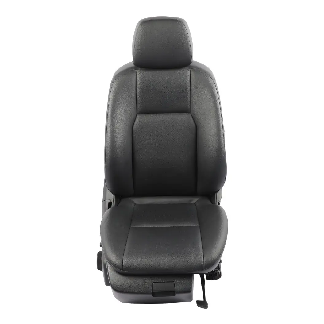 Mercedes W204 Front Seat Electric Heated Black Imitation Leather Right O/S 
