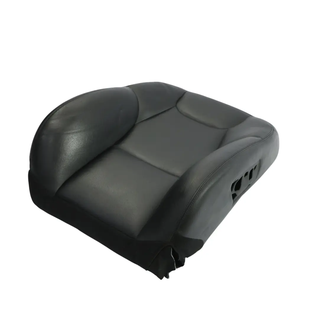 Mercedes W204 Heated Sport Front Right Seat Backrest Cover Black Leather - SKU A2049101493-6 - Part number A2049101493