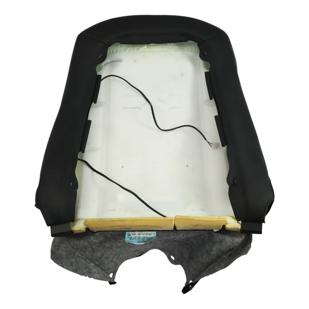 Mercedes W204 Heated Sport Front Right Seat Backrest Cover Black Leather - SKU A2049101493-6 - Part number A2049101493