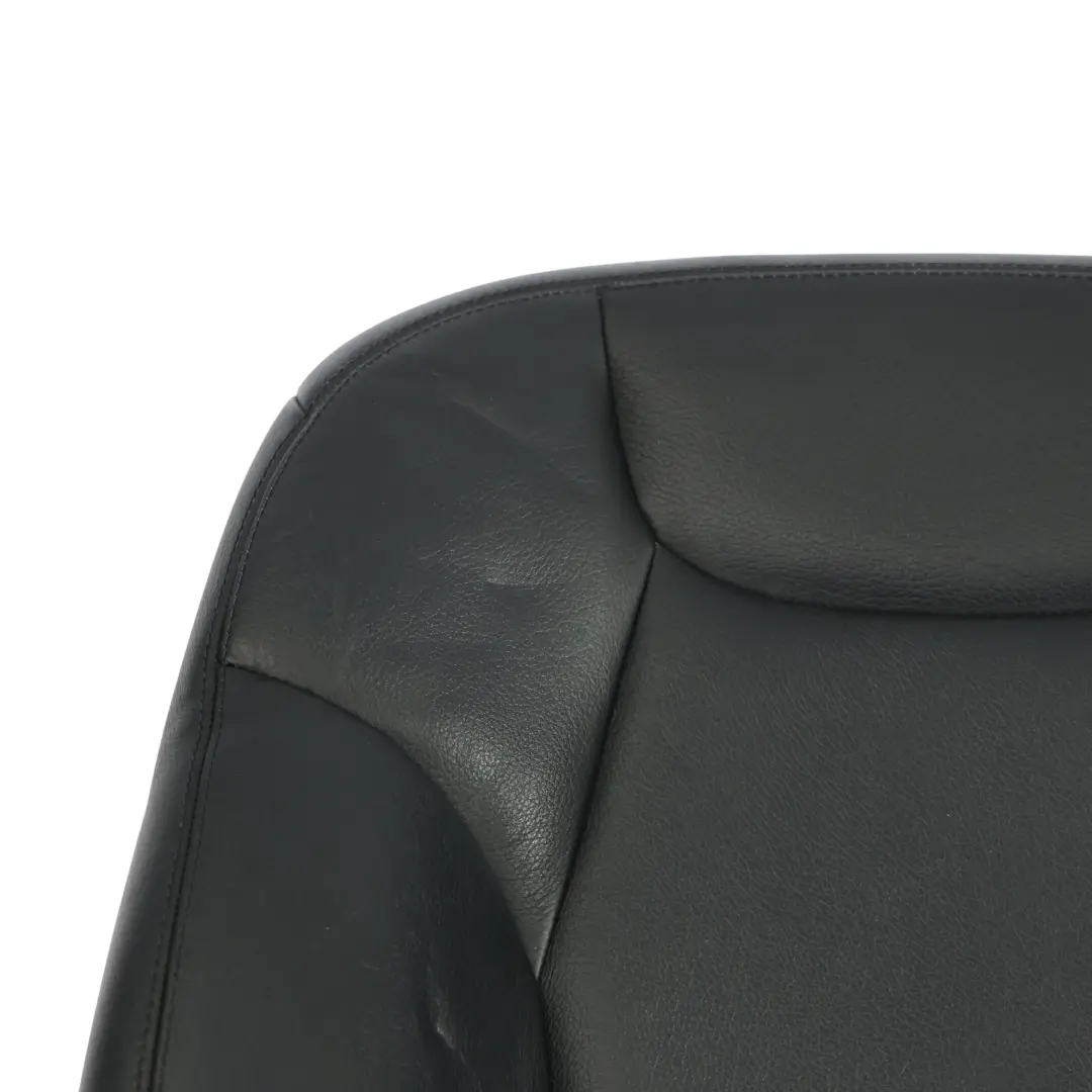 Mercedes W204 Heated Sport Front Right Seat Backrest Cover Black Leather - SKU A2049101493-6 - Part number A2049101493