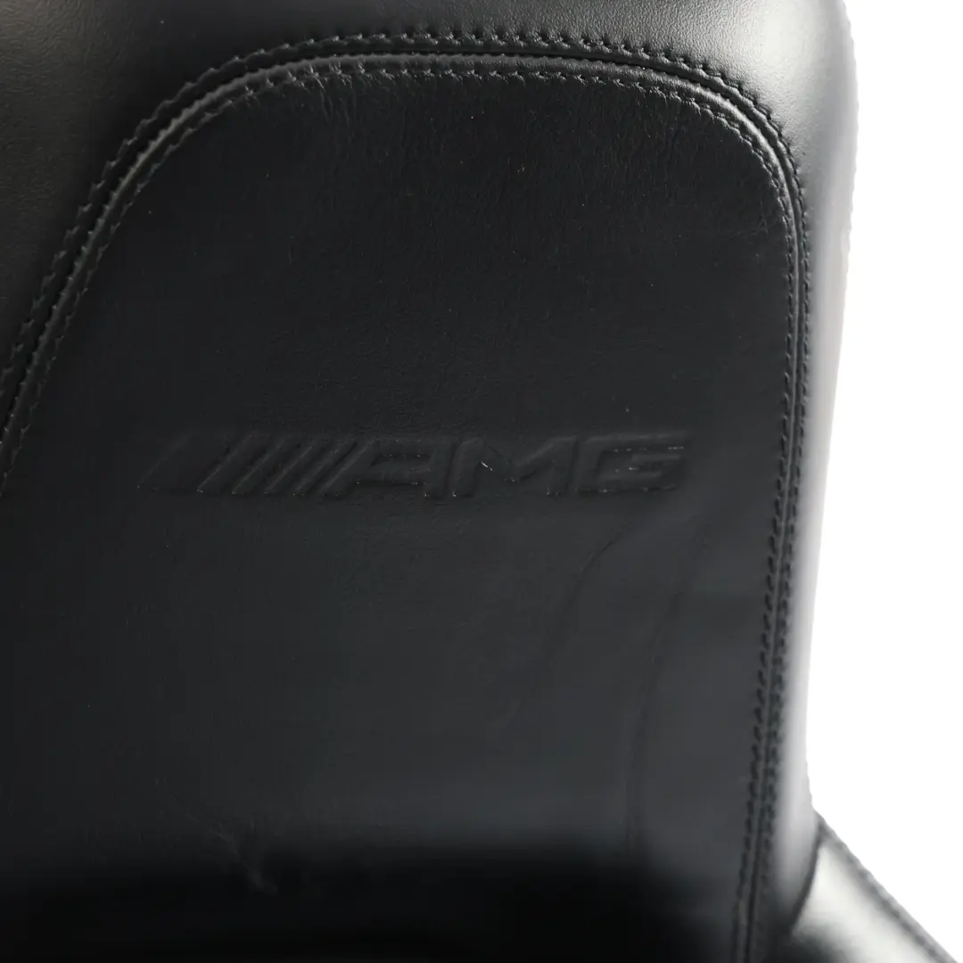 Mercedes W204 S204 AMG Front Sport Seat Heated Memory Left N/S Black Leather - SKU A2049101805-1 - Part number A2049101805