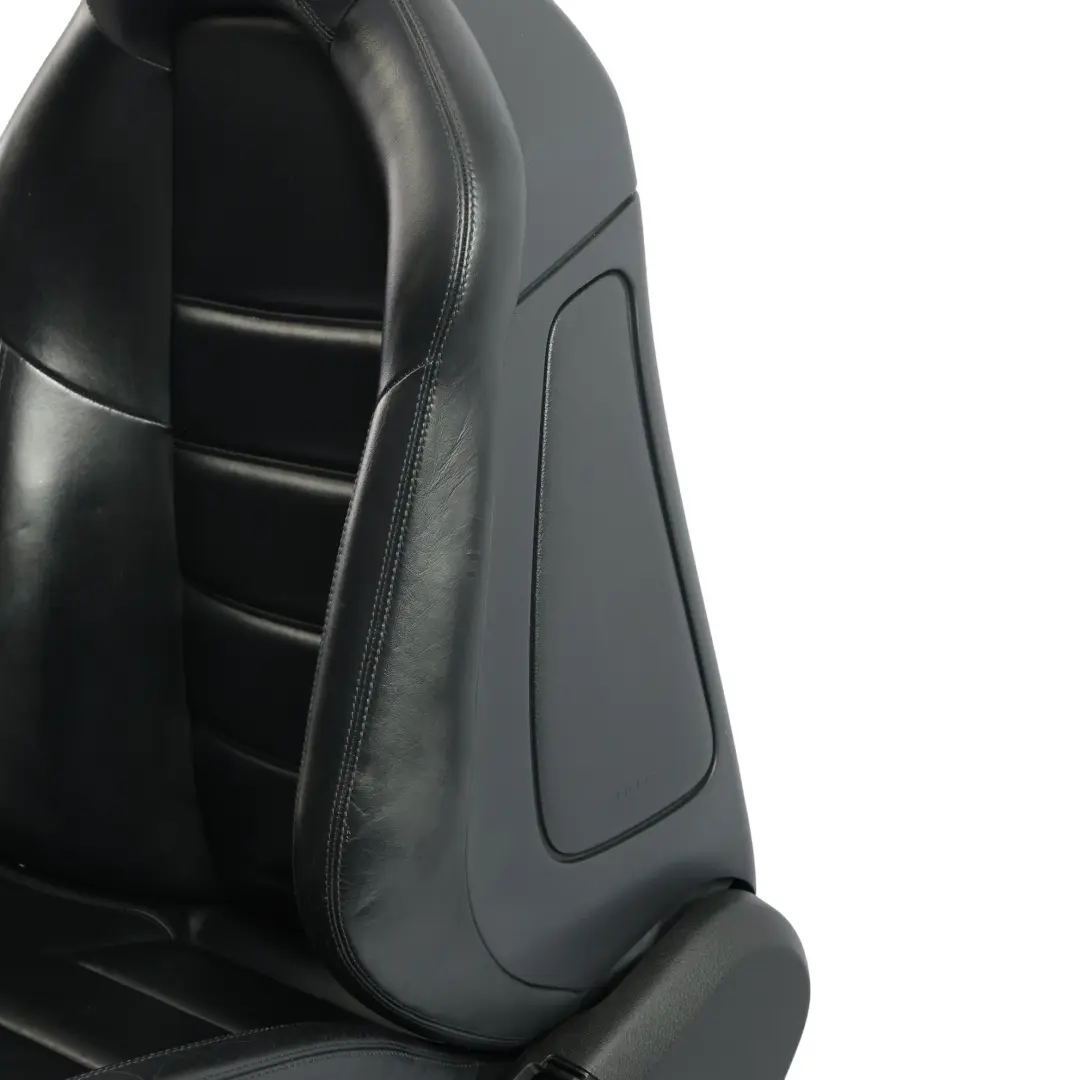 Mercedes W204 S204 AMG Front Sport Seat Heated Memory Left N/S Black Leather - SKU A2049101805-1 - Part number A2049101805