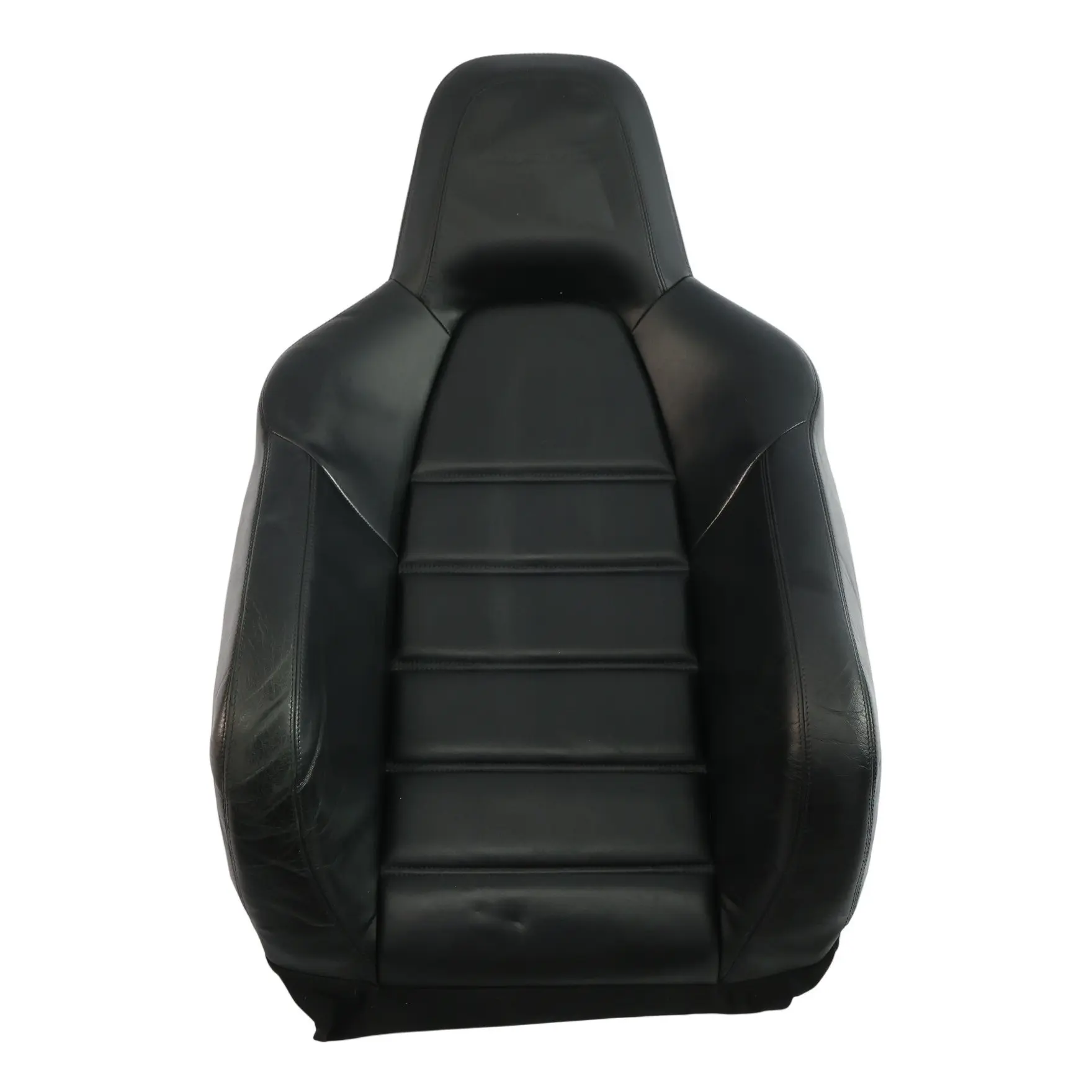 Mercedes W204 S204 AMG Front Sport Seat Backrest Heated Right O/S Black Leather