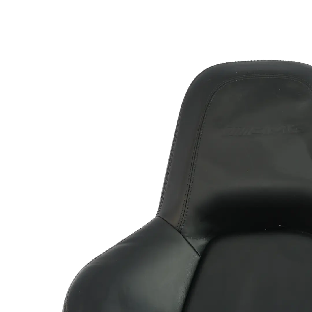 Mercedes W204 S204 AMG Front Sport Seat Backrest Heated Right O/S Black Leather - SKU A2049101805 - Part number A2049101805