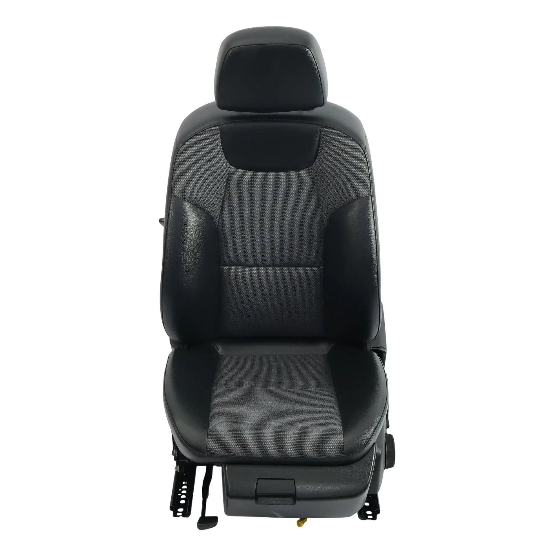 Vorder sitz Mercedes W204 S204 Sport Links Beheizt Stoff Stoff Leder Schwarz