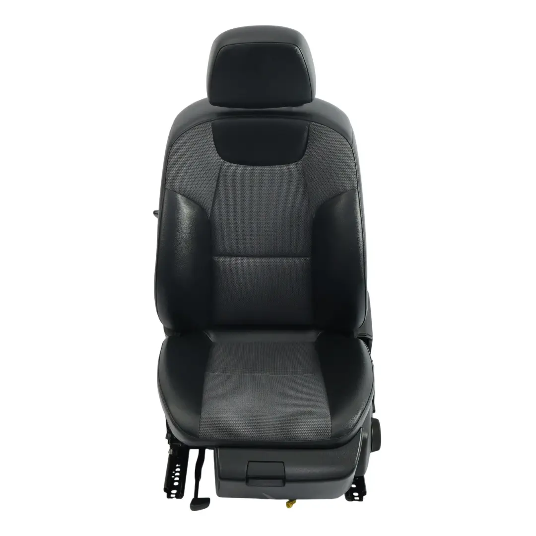 Mercedes W204 S204 Vordersitz Sport Links Beheizt Stoff Stoff Leder Schwarz - SKU A2049102347-4 - Teilenummer A2049102347
