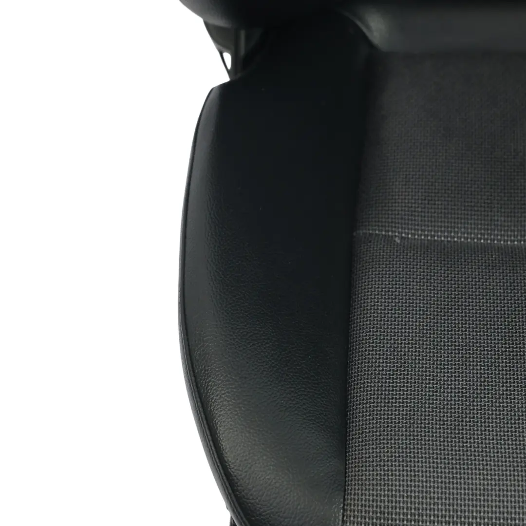 Mercedes W204 S204 Front Seat Sport Left N/S Heated Fabric Cloth Leather Black - SKU A2049102347-4 - Part number A2049102347