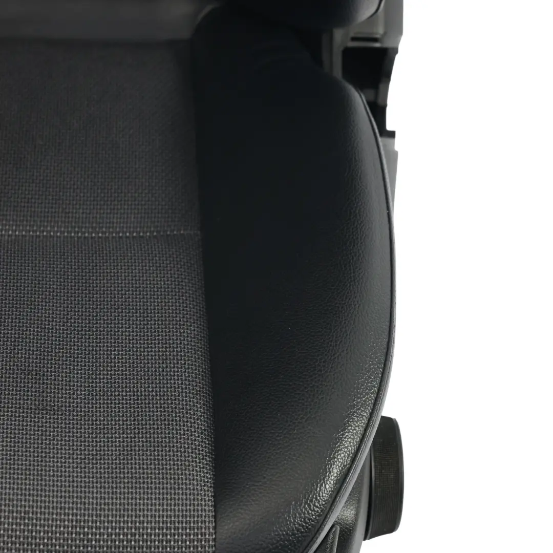 Mercedes W204 S204 Front Seat Sport Left N/S Heated Fabric Cloth Leather Black - SKU A2049102347-4 - Part number A2049102347
