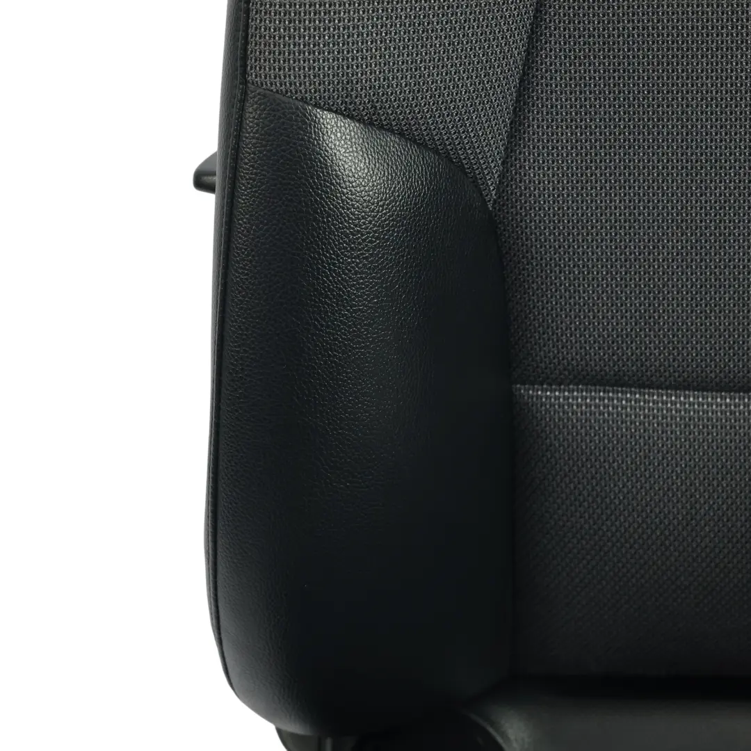 Mercedes W204 S204 Front Seat Sport Left N/S Heated Fabric Cloth Leather Black - SKU A2049102347-4 - Part number A2049102347