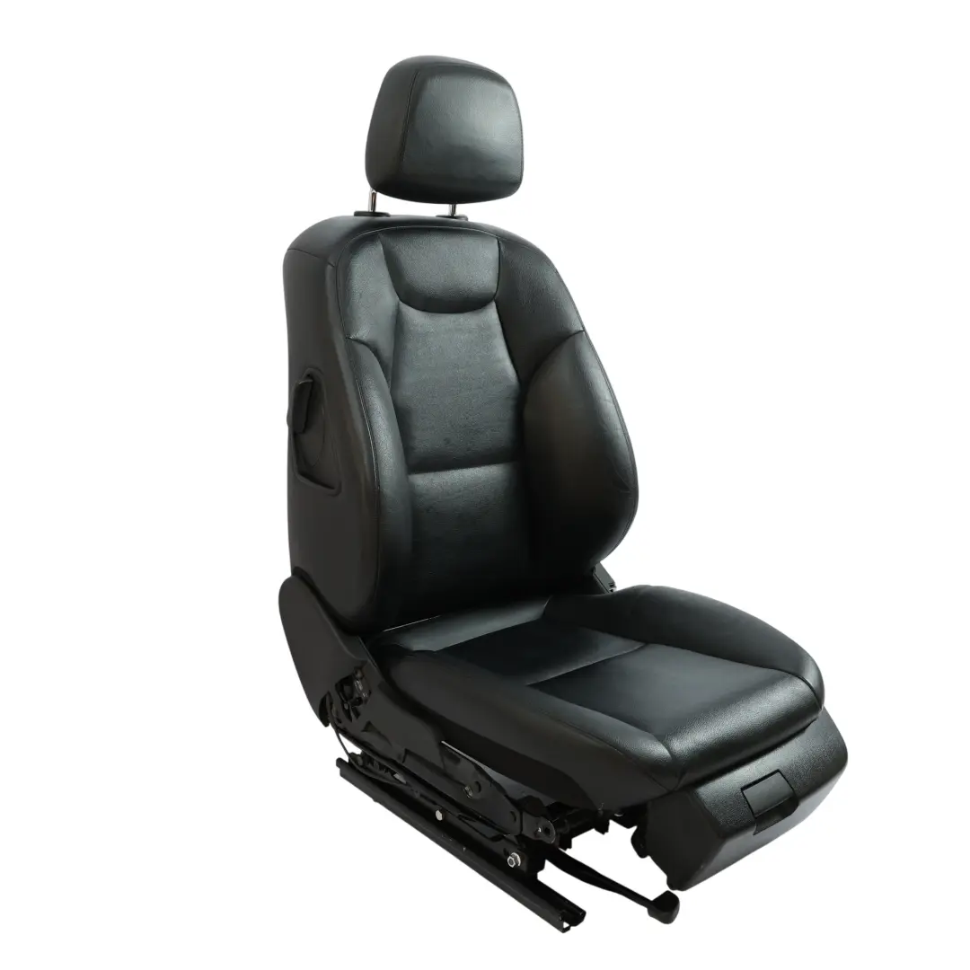 Mercedes W204 Fotel Sport Skóra Grzany Czarny Elektryczny Lewy Przód - SKU A2049104547-6 - Numer Części A2049104547