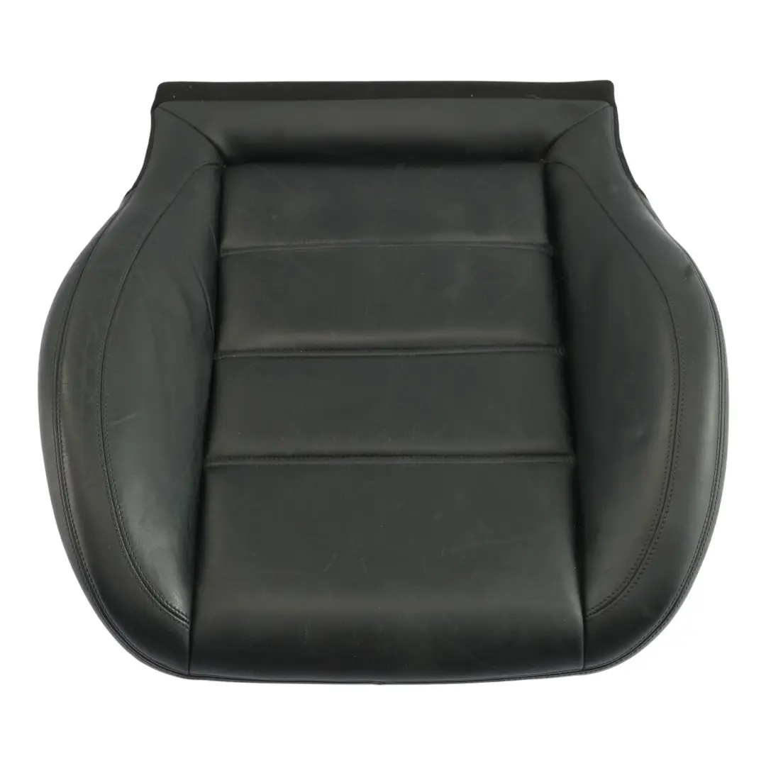 Mercedes S204 Front Seat Base Cover Heated Leather Black Right O/S - SKU A2049106446 - Part number A2049106446