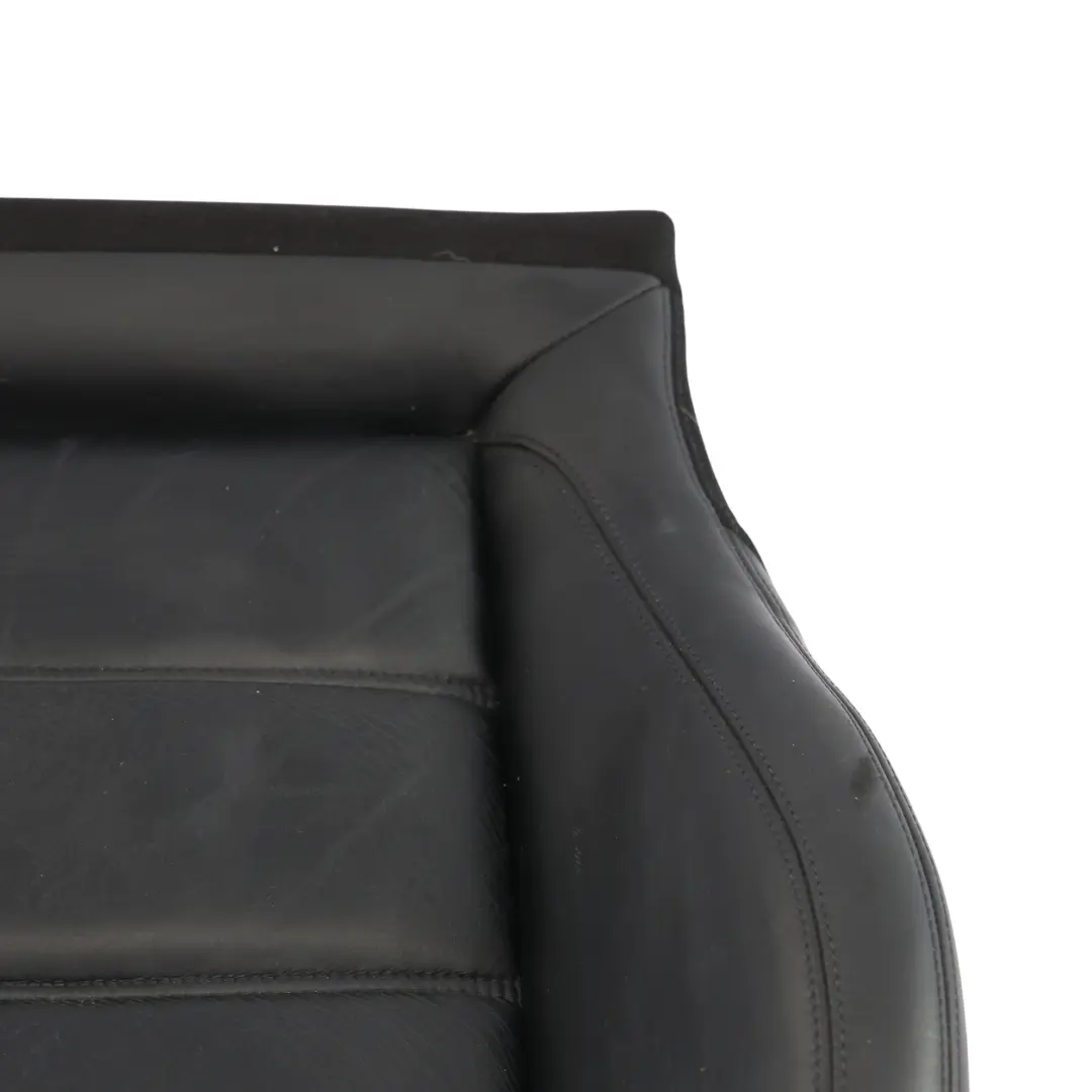 Mercedes S204 Front Seat Base Cover Heated Leather Black Right O/S - SKU A2049106446 - Part number A2049106446