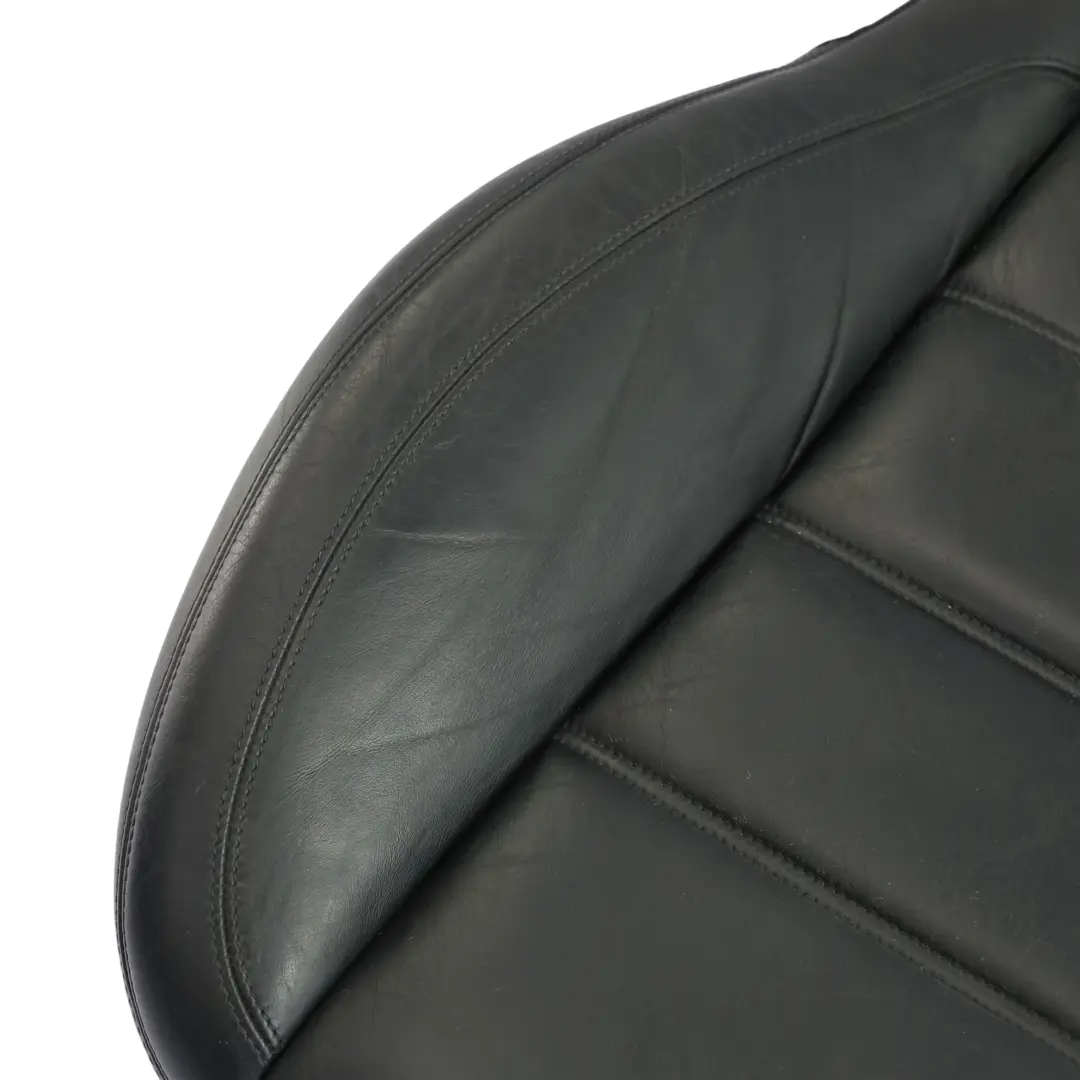 Mercedes S204 Front Seat Base Cover Heated Leather Black Right O/S - SKU A2049106446 - Part number A2049106446