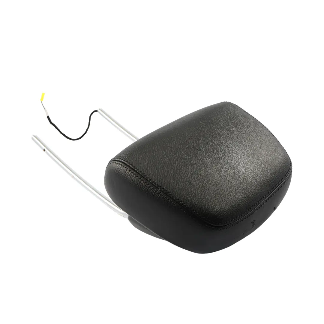 Mercedes W204 Front Headrest Head Rest Electric Left Right N/O/S Leather Black - SKU A2049706850 - Part number A2049706850