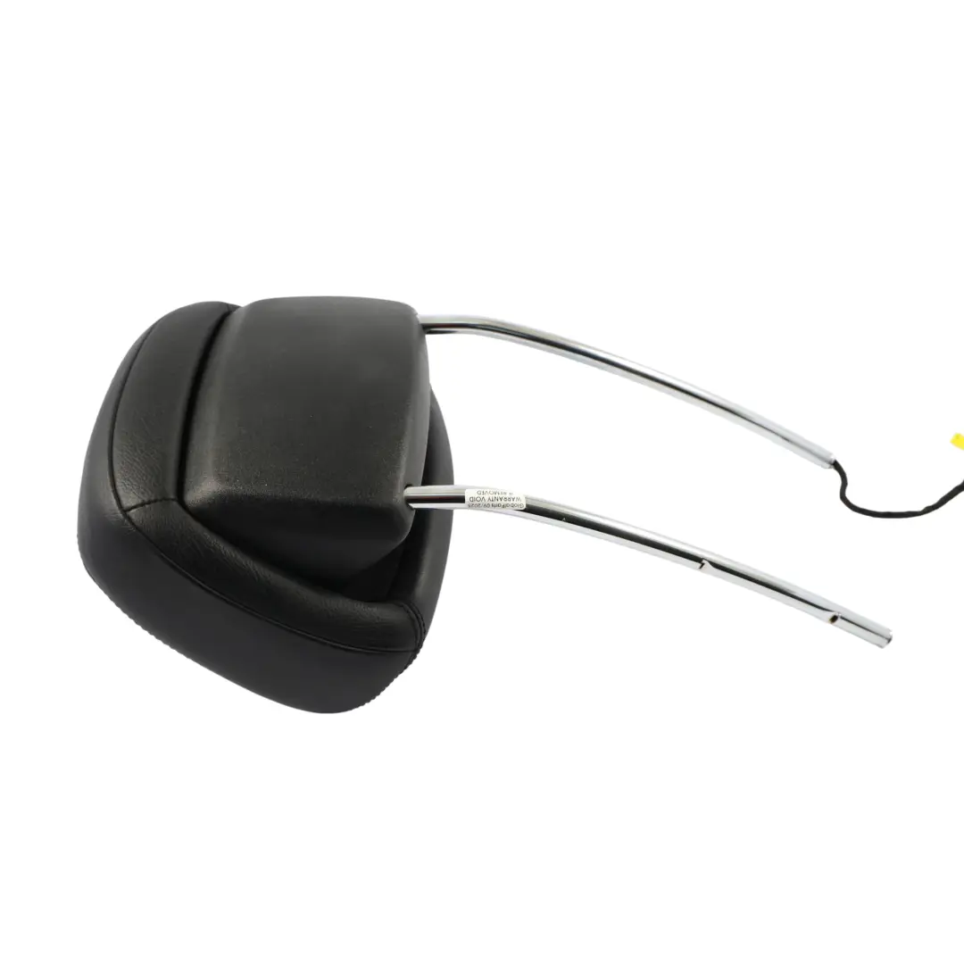 Mercedes W204 Front Headrest Head Rest Electric Left Right N/O/S Leather Black - SKU A2049706850 - Part number A2049706850