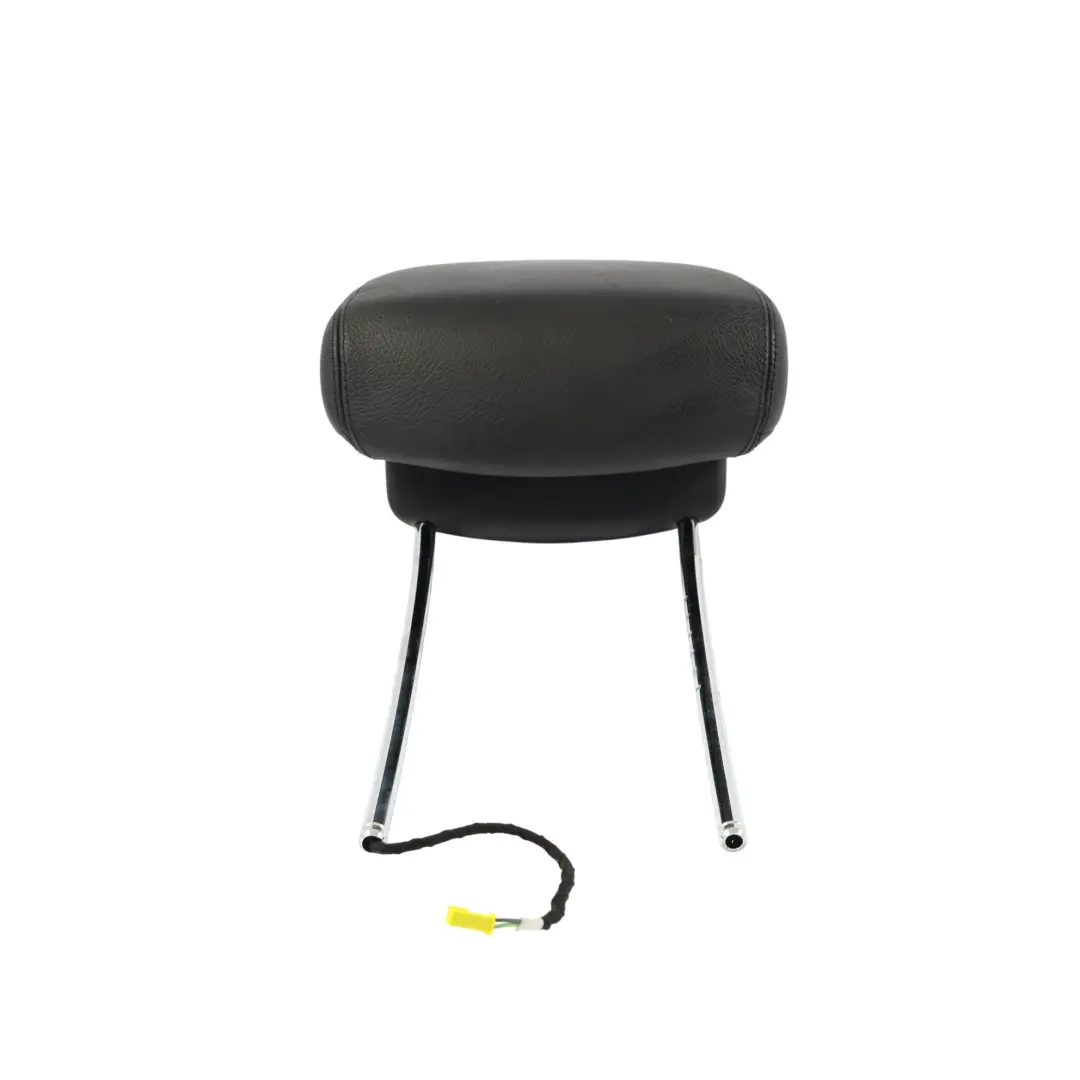 Mercedes W204 Front Headrest Head Rest Electric Left Right N/O/S Leather Black - SKU A2049706850 - Part number A2049706850