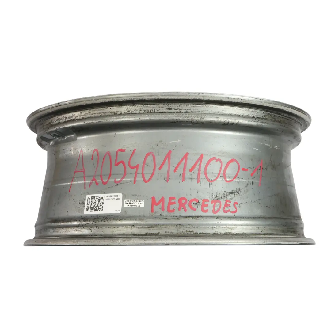 Llanta Aleación Gris Himalaya 5 Radios 18" 7,5 J para Mercedes W205 AMG con número de pieza A2054011100 Mercedes W205 AMG Llanta Aleación Gris Himalaya 5 Radios 18" 7,5 J - SKU A2054011100-1 - Número de pieza A2054011100