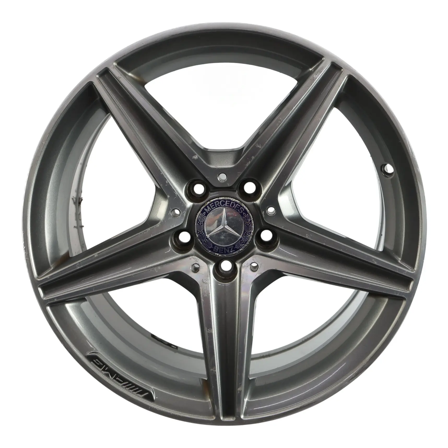 Mercedes W205 Felga Aluminiowa AMG 18" 8,5J Himalaya Szary A2054011200