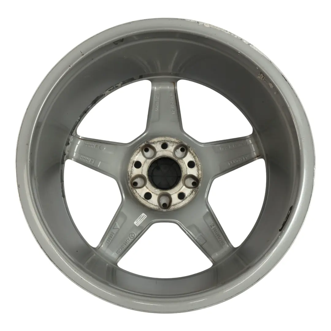 Rim Alloy 5 Spoke 18" 8,5J Himalaya Grey to Mercedes W205 AMG Wheel with Part number A2054011200 Mercedes W205 AMG Wheel Rim Alloy 5 Spoke 18" 8,5J Himalaya Grey - SKU A2054011200-1 - Part number A2054011200