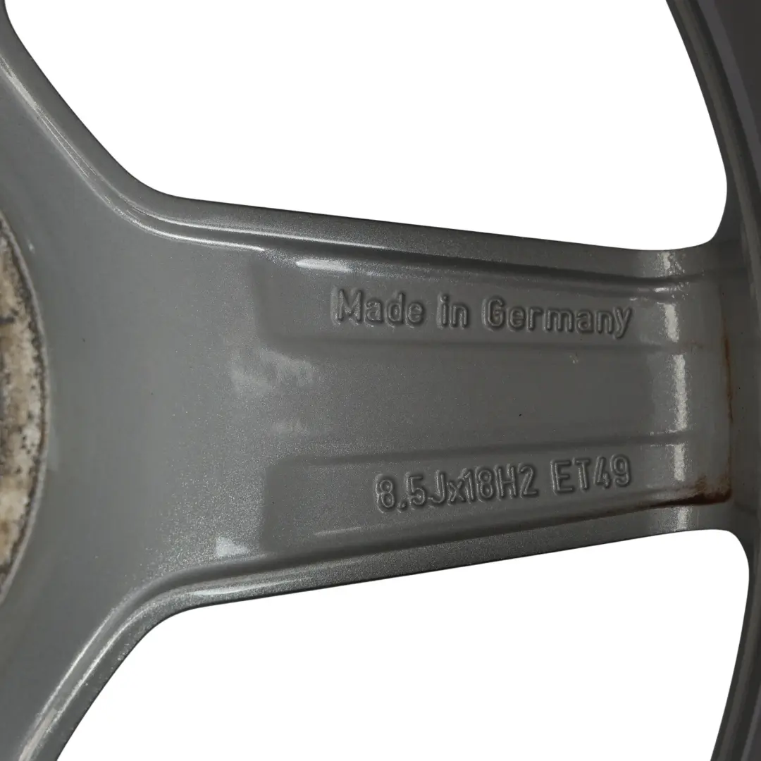 Rim Alloy 5 Spoke 18" 8,5J Himalaya Grey to Mercedes W205 AMG Wheel with Part number A2054011200 Mercedes W205 AMG Wheel Rim Alloy 5 Spoke 18" 8,5J Himalaya Grey - SKU A2054011200-1 - Part number A2054011200
