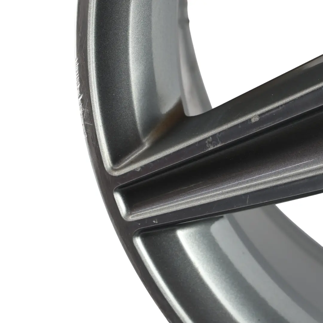Mercedes W205 AMG Wheel Rim Alloy 5 Spoke 18" 8,5J Himalaya Grey - SKU A2054011200-1 - Part number A2054011200