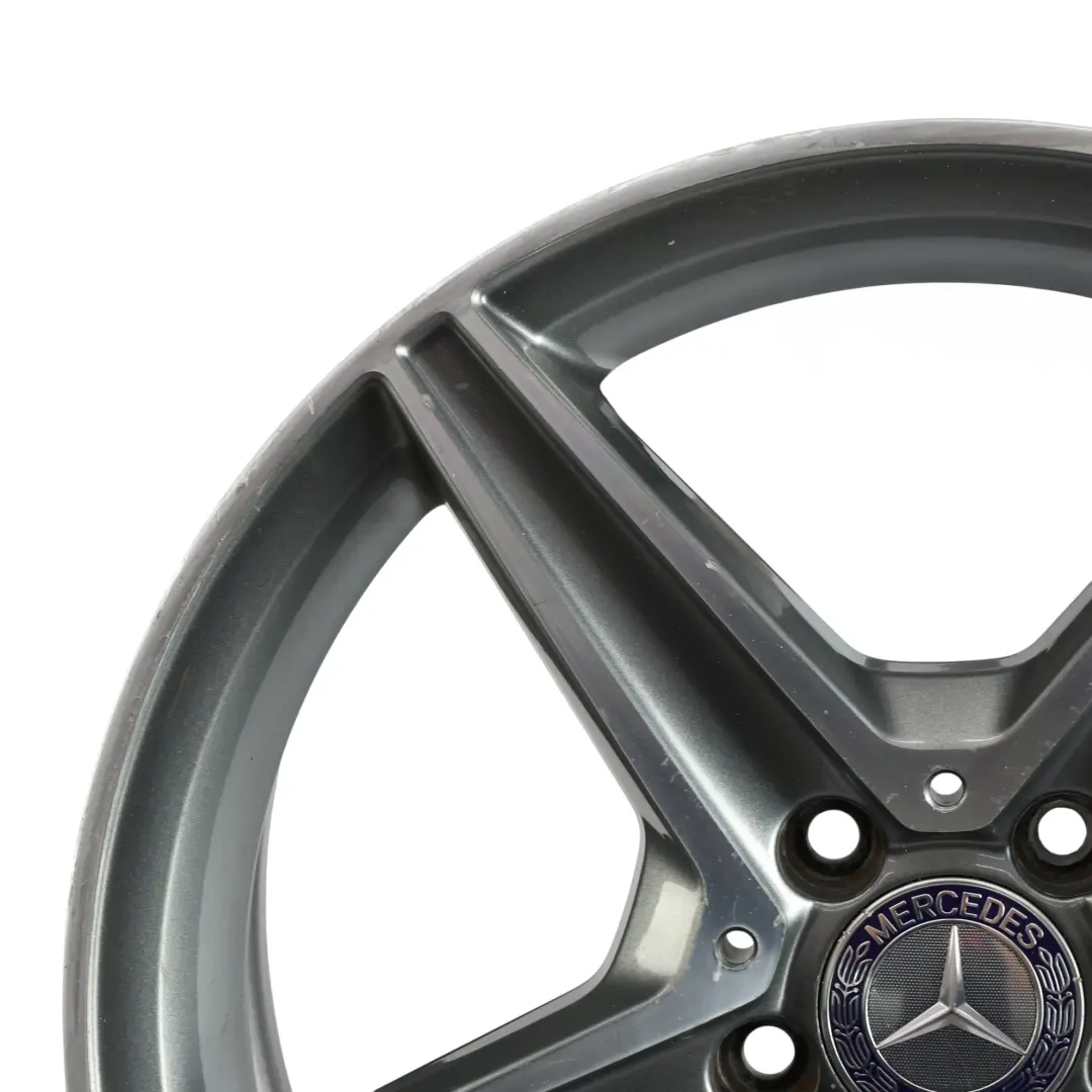 Felga Aluminiowa Himalaya Grey 18" 18" 8,5J do Mercedes W205 AMG o numerze A2054011200 Mercedes W205 AMG Felga Aluminiowa Himalaya Grey 18" 18" 8,5J - SKU A2054011200-2 - Numer Części A2054011200