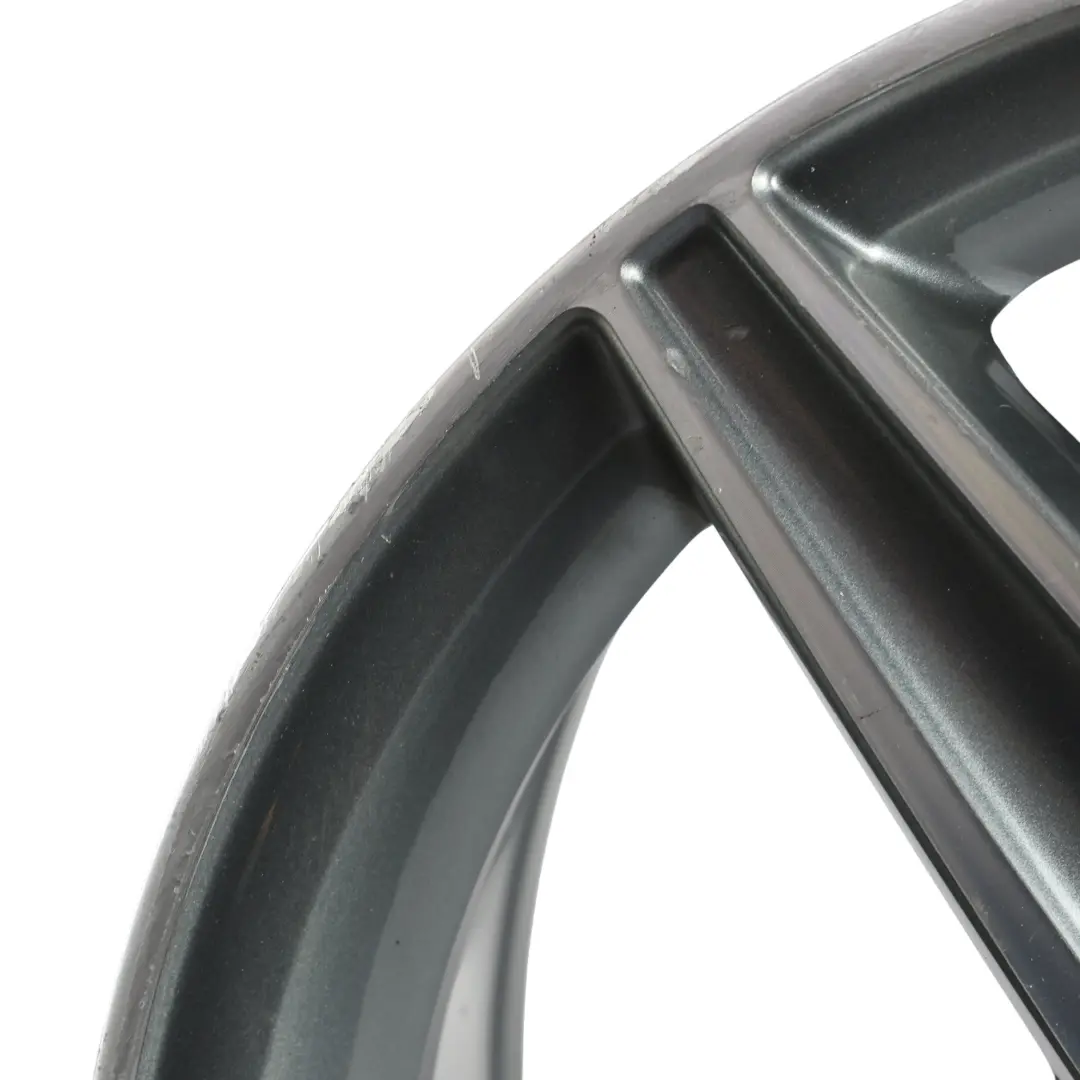 Mercedes W205 Himalaya Grey AMG Alloy Wheel Rim 5 Spoke 18" 8,5J - SKU A2054011200-2 - Numéro de pièce A2054011200