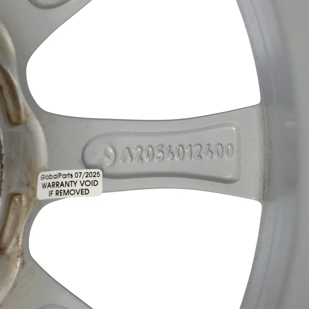 Cerchio In Lega Argento 16'' 6,5J ET:38 10 Razze per Mercedes W205 con numero di parte A2054012400 Mercedes W205 Cerchio In Lega Argento 16'' 6,5J ET:38 10 Razze - SKU A2054012400-2 - Numero di parte A2054012400
