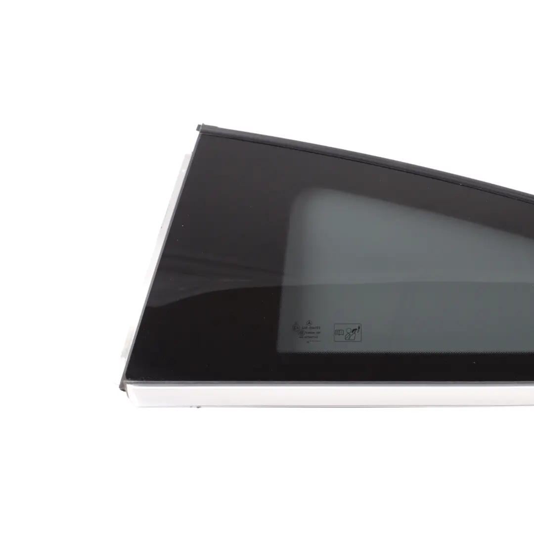 Mercedes C205 Window Glass Quarter Side Fixed Chrome Rear Left N/S - SKU A2056703112-1 - Part number A2056703112