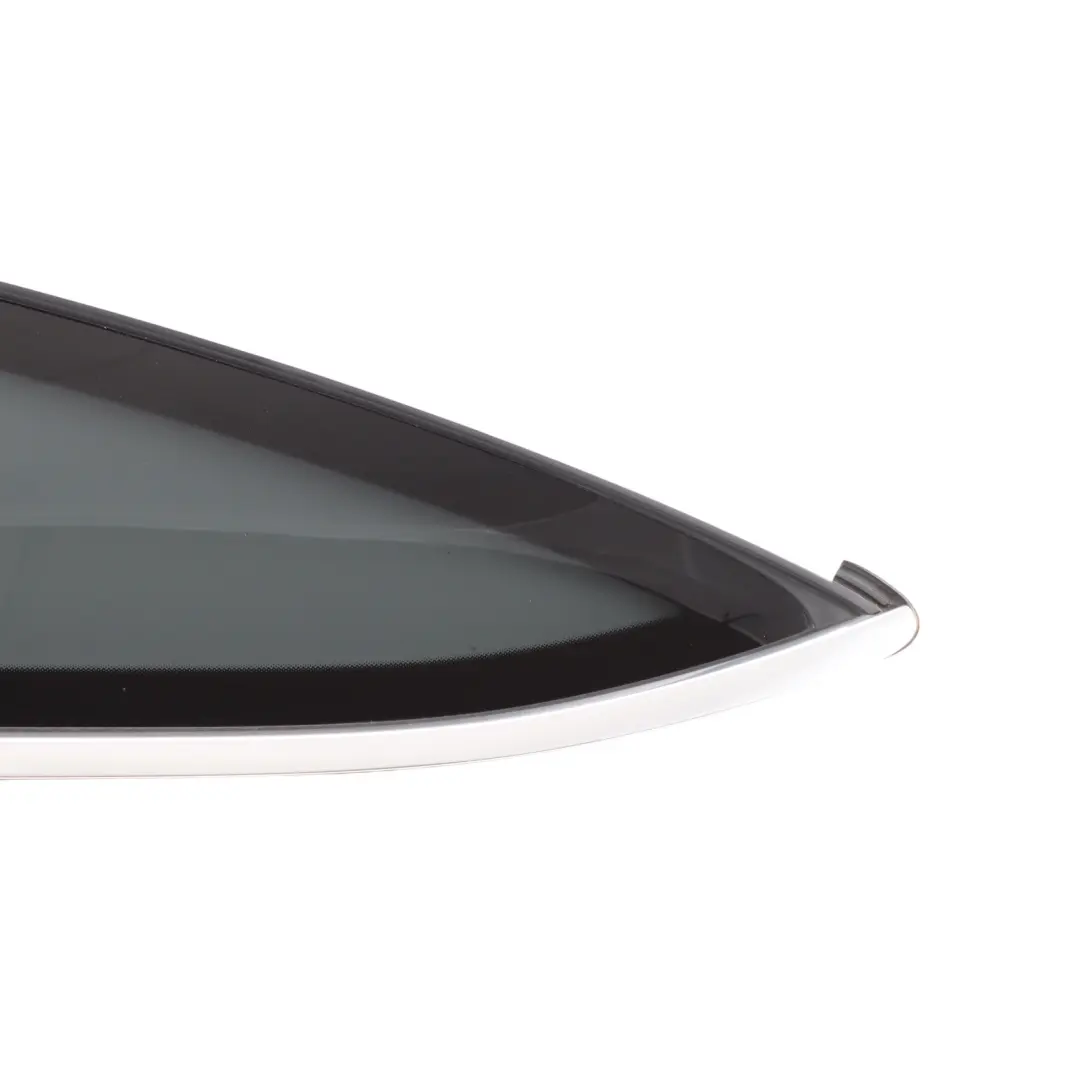 Mercedes C205 Window Glass Quarter Side Fixed Chrome Rear Left N/S - SKU A2056703112-1 - Part number A2056703112