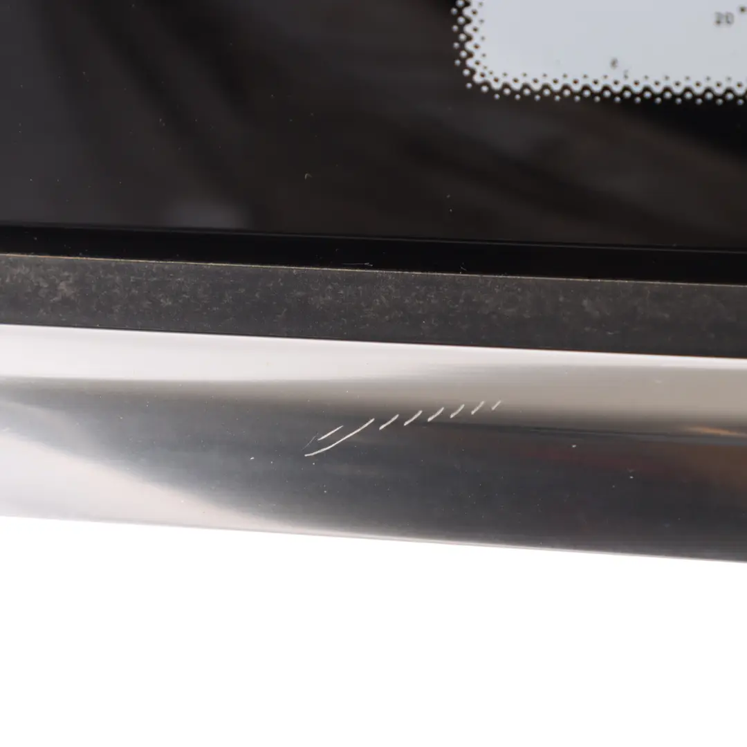 Mercedes C205 Window Glass Quarter Side Fixed Chrome Rear Left N/S - SKU A2056703112-1 - Part number A2056703112