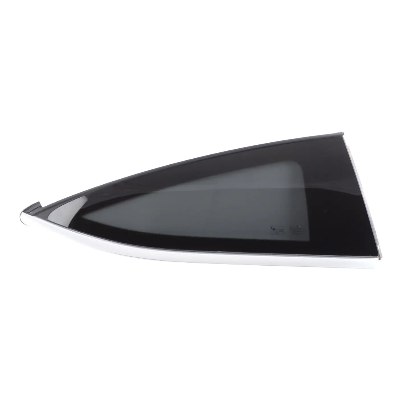 Mercedes W205 Quarter Side Window Glass Tinted Chrome Rear Right O/S A2056703212
