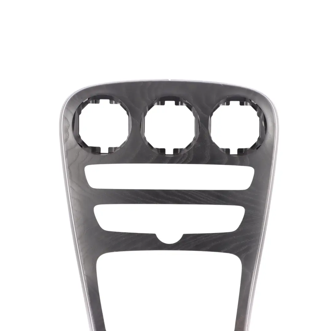 Mercedes C205 Centre Console Panel Trim Cover Black Ash Wood - SKU A2056800105 - Part number A2056800105