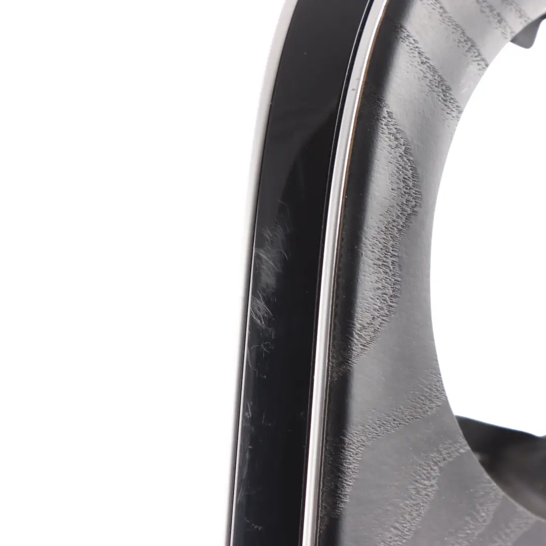 Mercedes C205 Centre Console Panel Trim Cover Black Ash Wood - SKU A2056800105 - Part number A2056800105