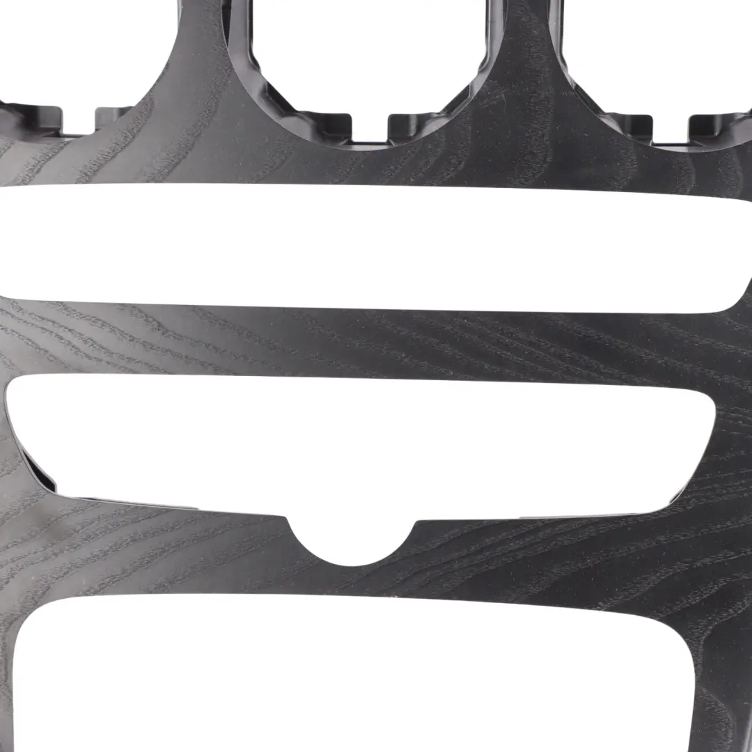 Mercedes C205 Centre Console Panel Trim Cover Black Ash Wood - SKU A2056800105 - Part number A2056800105