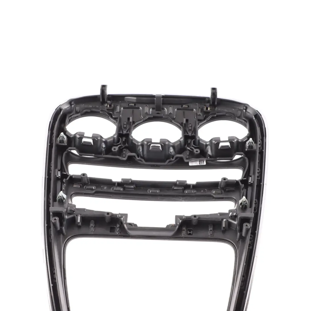 Mercedes C205 Centre Console Panel Trim Cover Black Ash Wood - SKU A2056800105 - Part number A2056800105