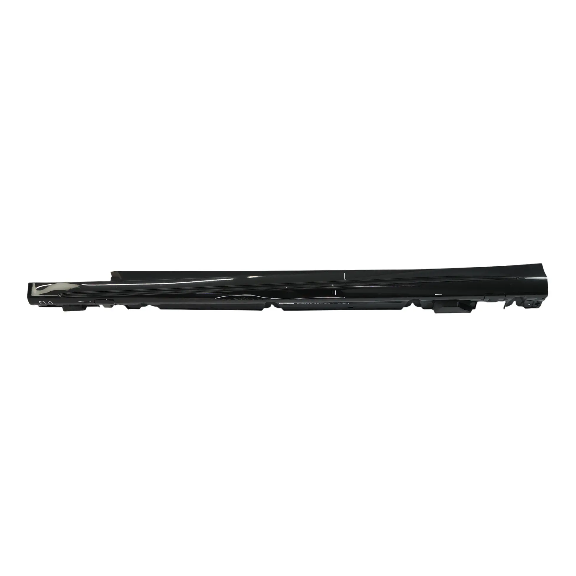 Mercedes W205 Side Skirt Left N/S Door Sill Cover Obsidian Black Metallic - 197