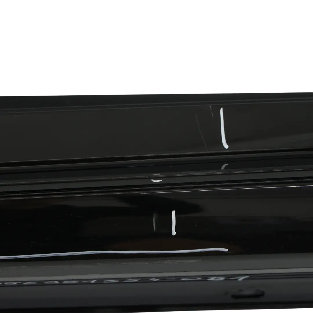 Mercedes W205 Próg Listwa Progowa Lewa Obsidian Black Czarny Metalik - 197 - SKU A2056981354-OB1 - Numer Części A2056981354