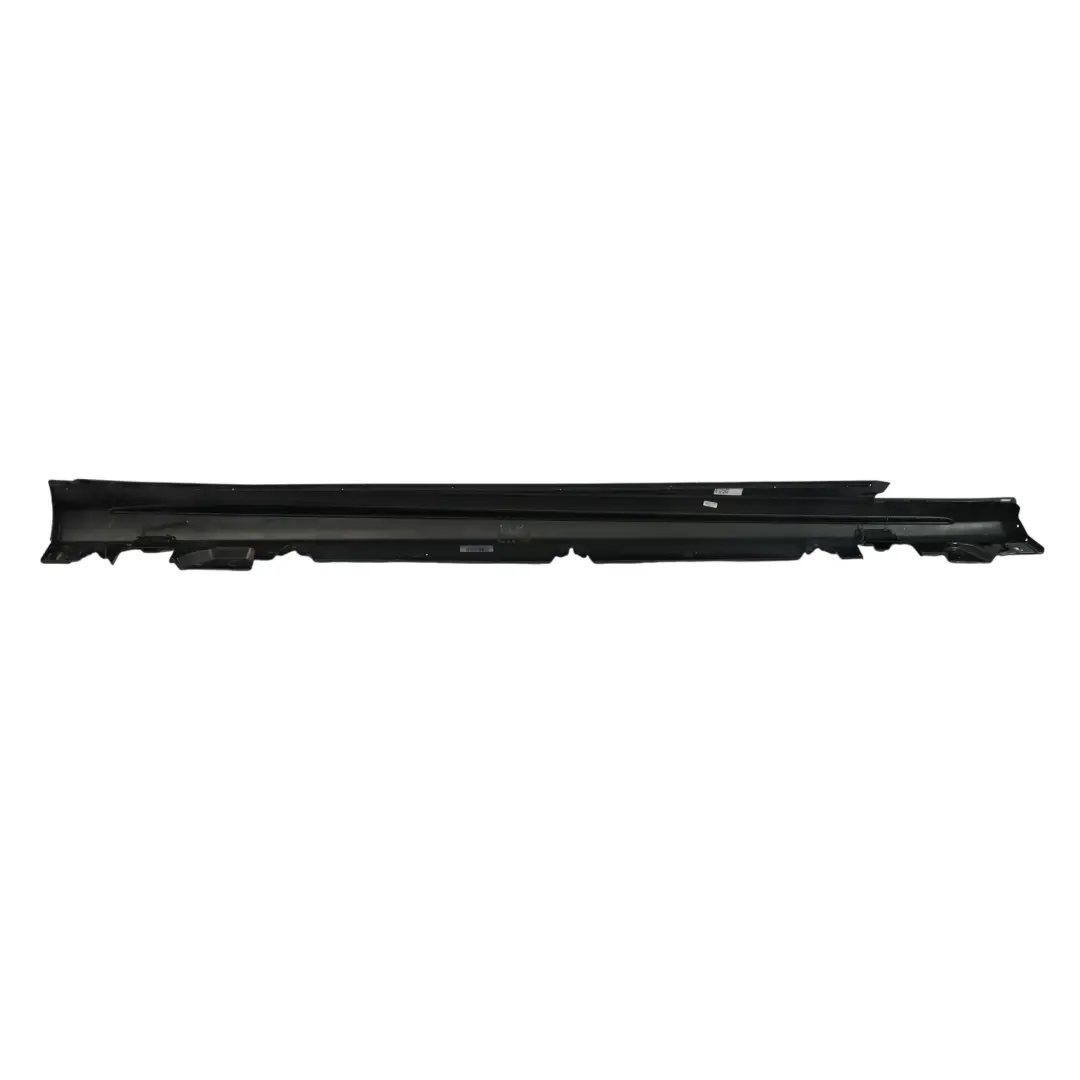 Mercedes W205 Side Skirt Left N/S Door Sill Cover Obsidian Black Metallic - 197 - SKU A2056981354-OB1 - Part number A2056981354