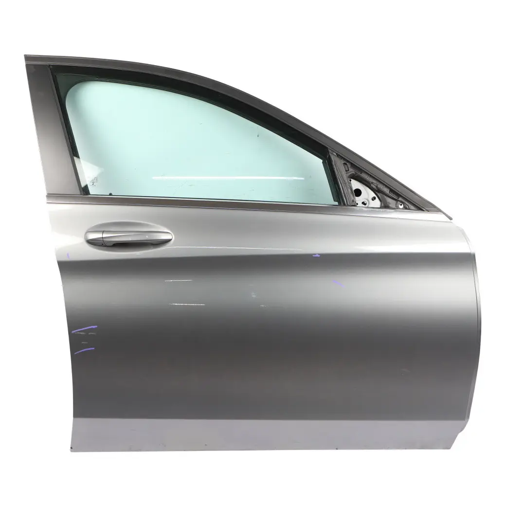 Mercedes W205 Door Front Right O/S Palladium Silver Metallic - 792 - SKU A2057200205-PAL - Part number A2057200205