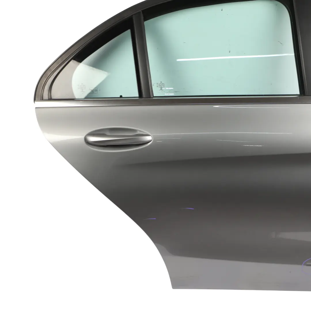 Mercedes W205 Door Rear Right O/S Palladium Silver Metallic - 792 - SKU A2057300205-PAL - Part number A2057300205