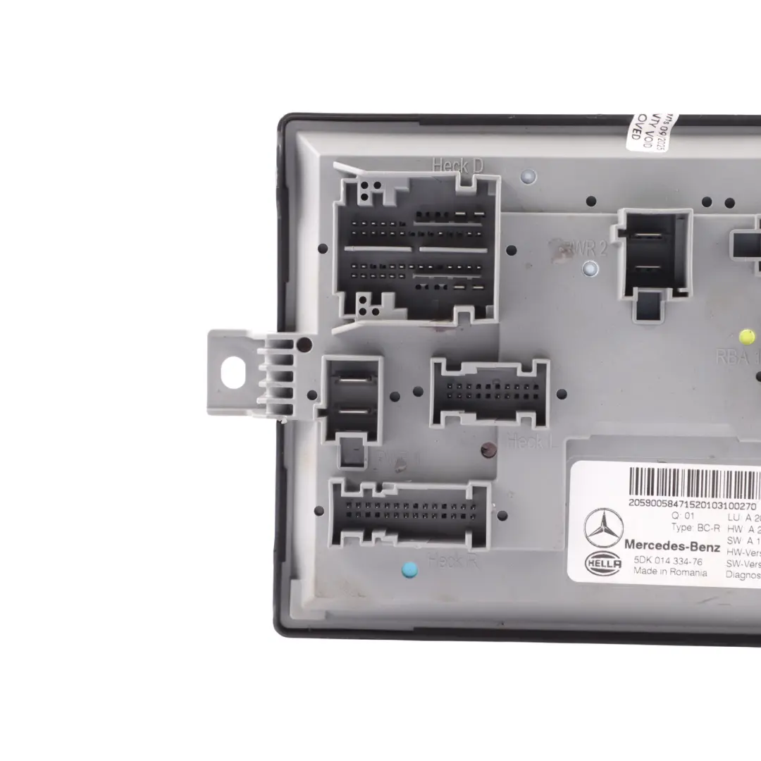 Mercedes C205 W205 Relay Module Body Control Module Unit SAM BCM - SKU A2059014618 - Part number A2059014618