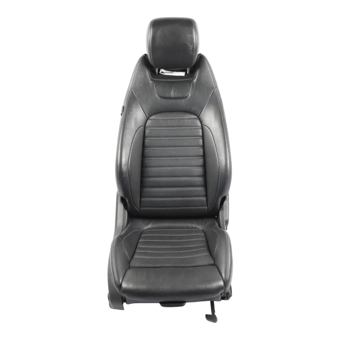 Mercedes C205 Coupe Seat Front Right O/S Interior Heated Black Leather - SKU A2059106102-1 - Part number A2059106102