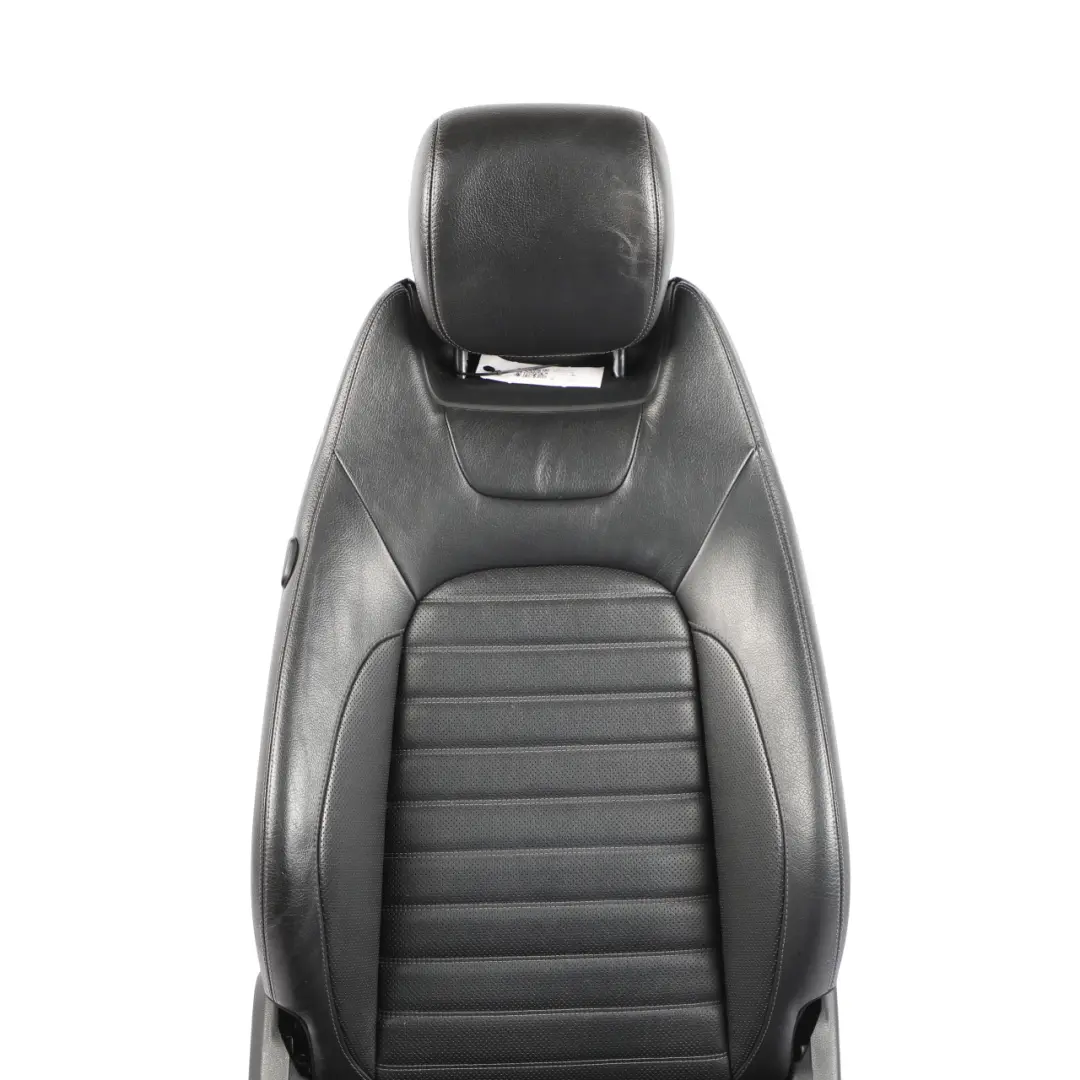Mercedes C205 Coupe Seat Front Right O/S Interior Heated Black Leather - SKU A2059106102-1 - Part number A2059106102