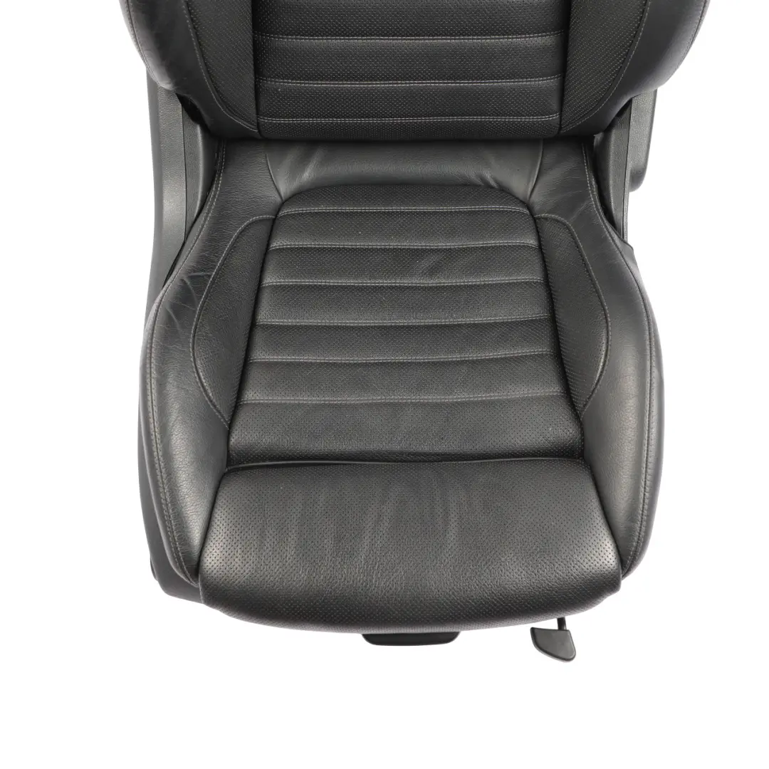 Mercedes C205 Coupe Seat Front Right O/S Interior Heated Black Leather - SKU A2059106102-1 - Part number A2059106102