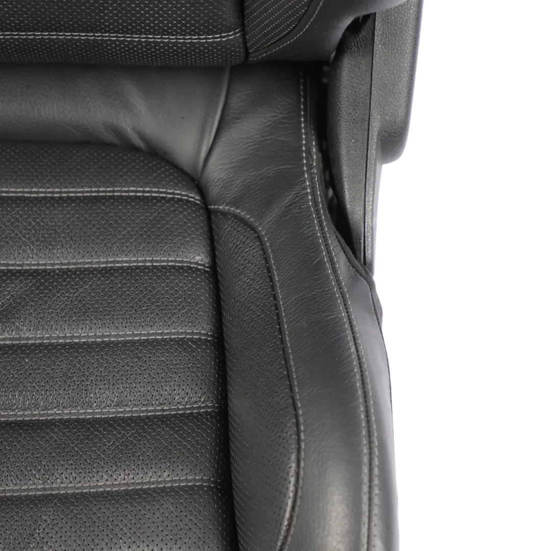 Front Right O/S Interior Heated Black Leather to Mercedes C205 Coupe Seat with Part number A2059106102 Mercedes C205 Coupe Seat Front Right O/S Interior Heated Black Leather - SKU A2059106102-1 - Part number A2059106102